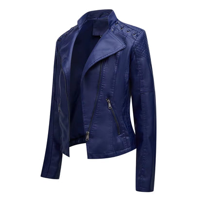 Women's Fashion Leather Jacket